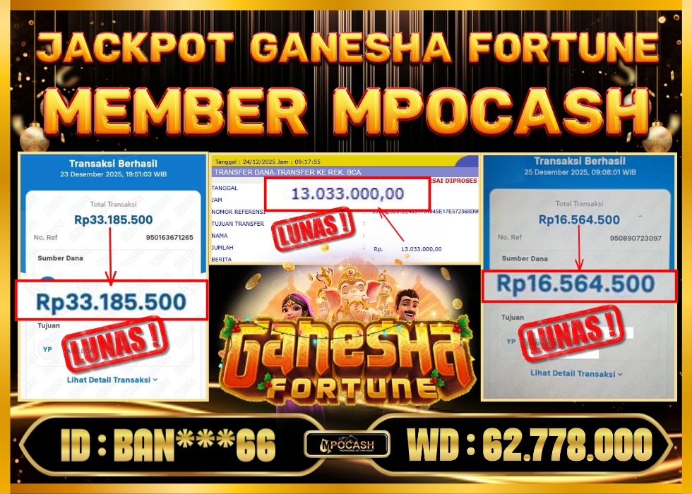 MPOCASH JACKPOT GANESHA FORTUNE